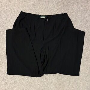 Harve Benard Black Dress Pants
